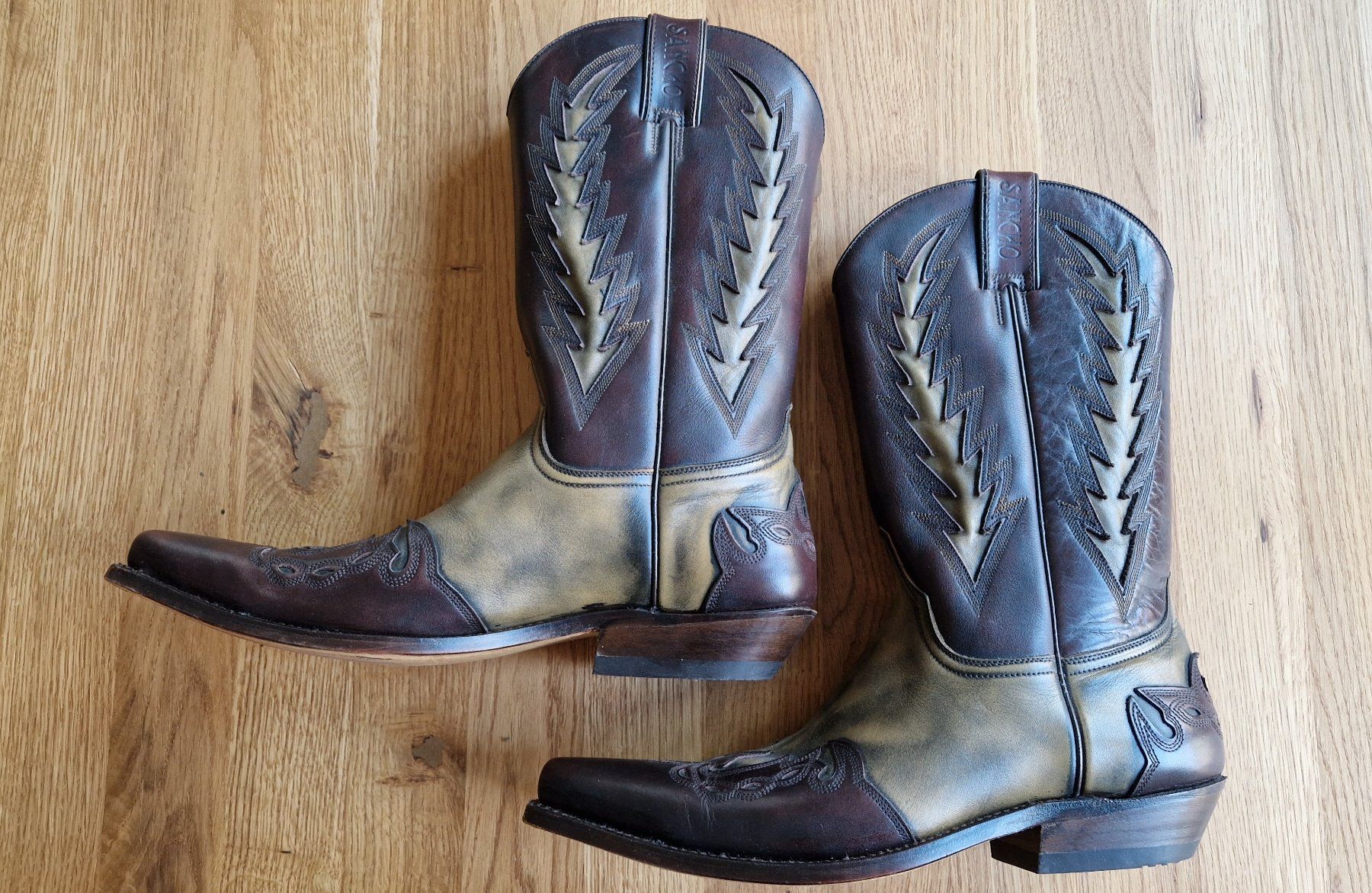 Scarpe da uomo: Cowboystiefel handgefertigt – Nuovo (secondo la descrizione) da Luzern venduto da kzu_8qsg 2