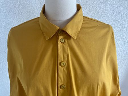 Colora Damen Bluse, Gr. XL, Farbe: Senf, NEU