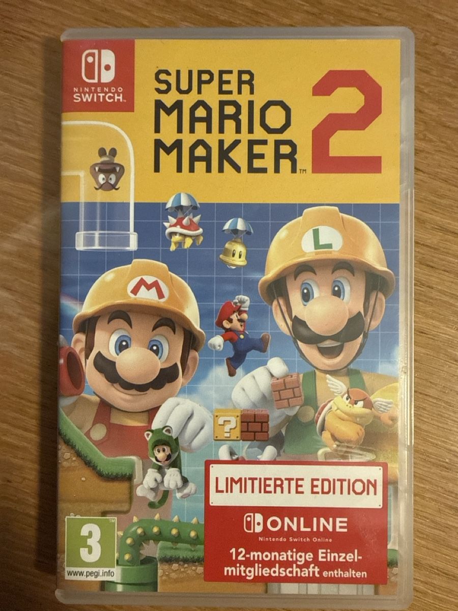 Nintendo Giochi: Super Mario Maker 2 Nintendo Switch Limitierte Edition de – Usato da Oberengstringen venduto da sigurros