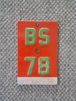 Velonummer BS, Basel-Stadt 78