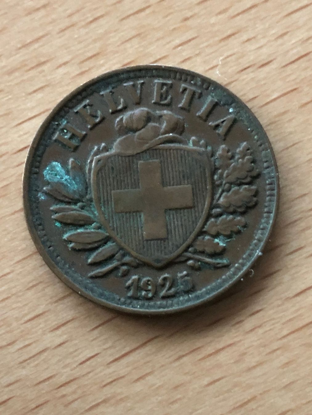 Tutti le monete: 2 Rp. 1925 – Usato da Schötz venduto da Odpa