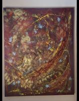 Gemälde " Aura der Erde" handmade 80×100×4