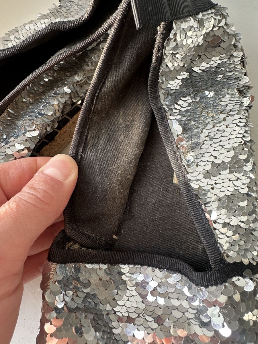 Zara Scarpe da donna: Sequined silver espadrilles ZARA size 39 – Usato da Uster venduto da Monika_OB 3