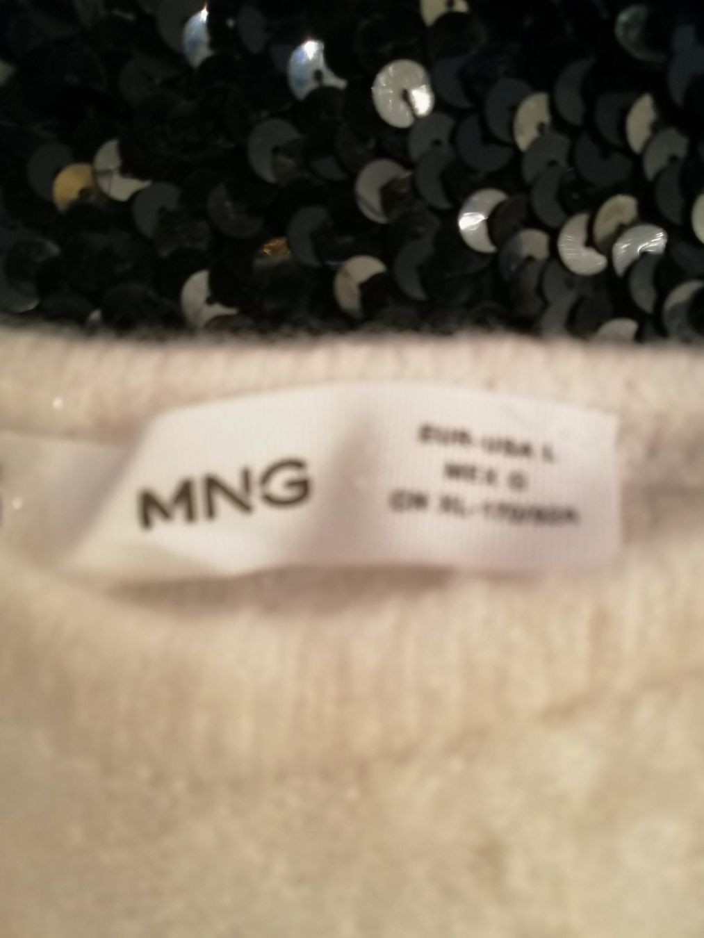 Mango Top: TOP, Wolle Perlenstickerei, von Mango – Nuovo e nell'imballaggio originale da Rheinfelden venduto da Cleopatra2000 3