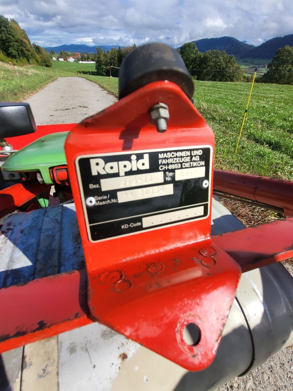 Schneeräumung: Rapid 505 mit Schneeschild  – Gebraucht aus malters von jouni 7