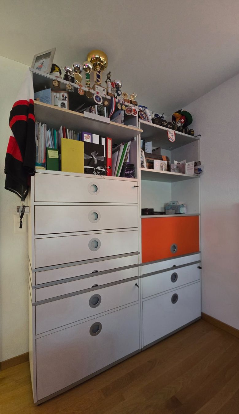 Kommoden: Officemöbel Büromöbel Regalsystem mit Schubladen und Fächern – Gebraucht aus Weinfelden von ractive88