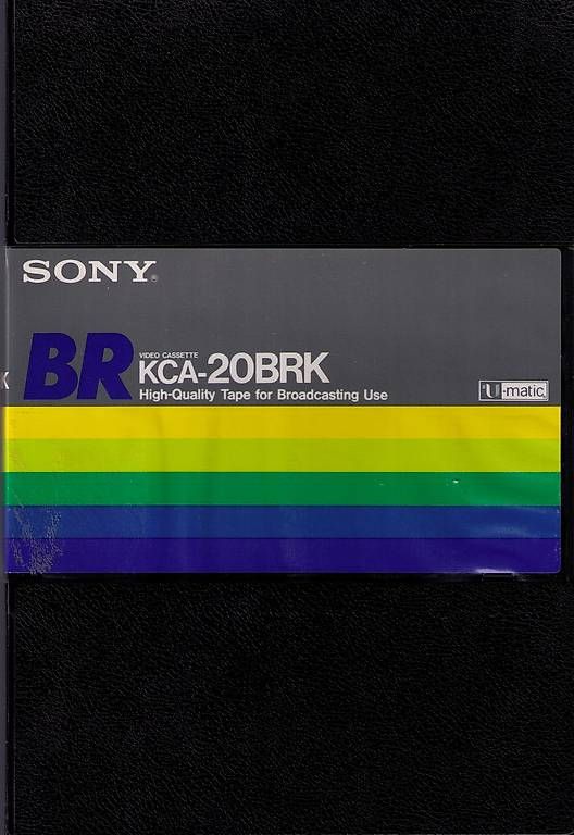 Cassette vuote: Videocassettes U-matic SONY KCA-20BRK – Usato da Zürich venduto da Scherzando