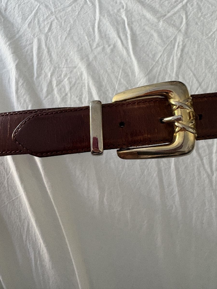 Fossil Cinture: Fossil Brown Leather Belt – Usato da Nyon venduto da My_wardrobe 1