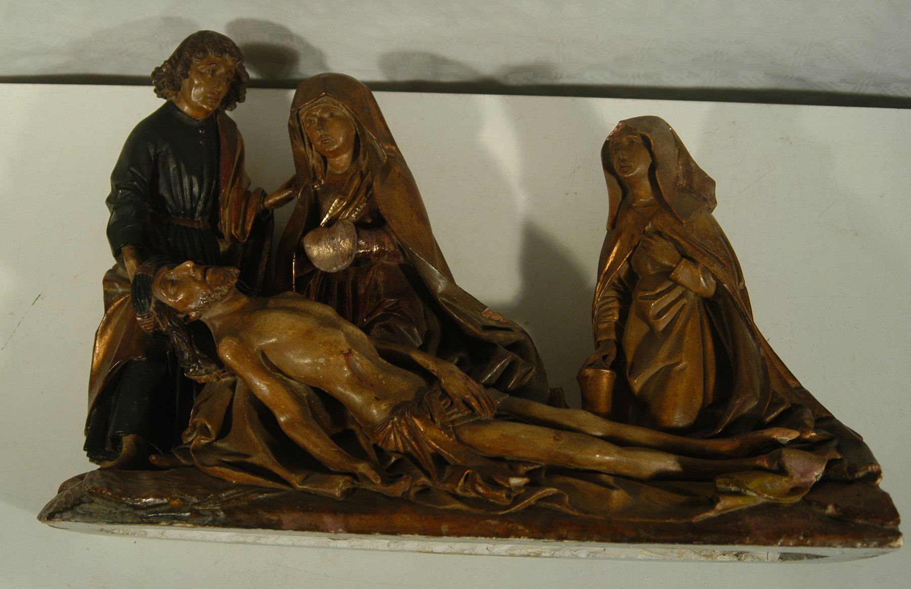 Sculptures & Statues: Antike Heiligengruppe aus Gips – D'occasion à Herisau par Wisen 9