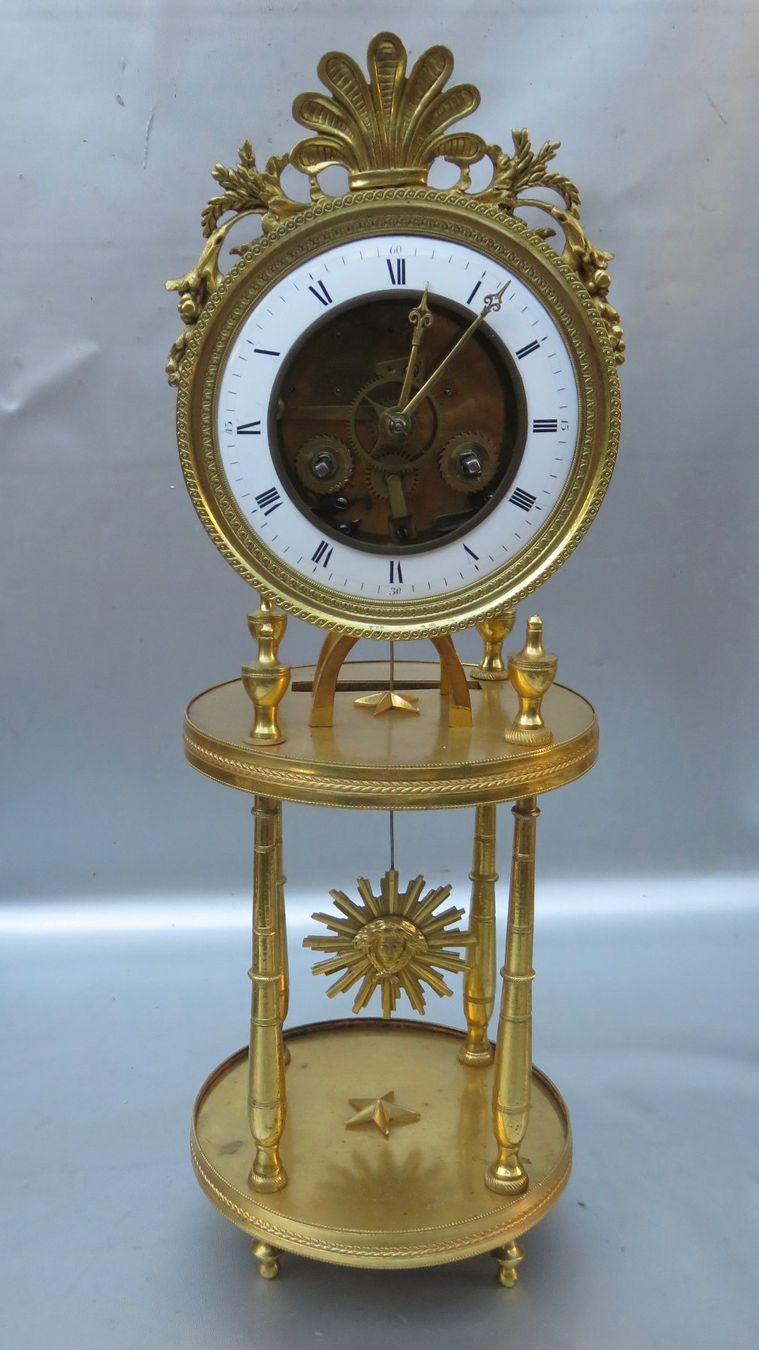 Orologi da terra & Orologi da parete: KAMINUHR 19. JAHRH. – Usato da BERN venduto da erassmusvonrotterdam
