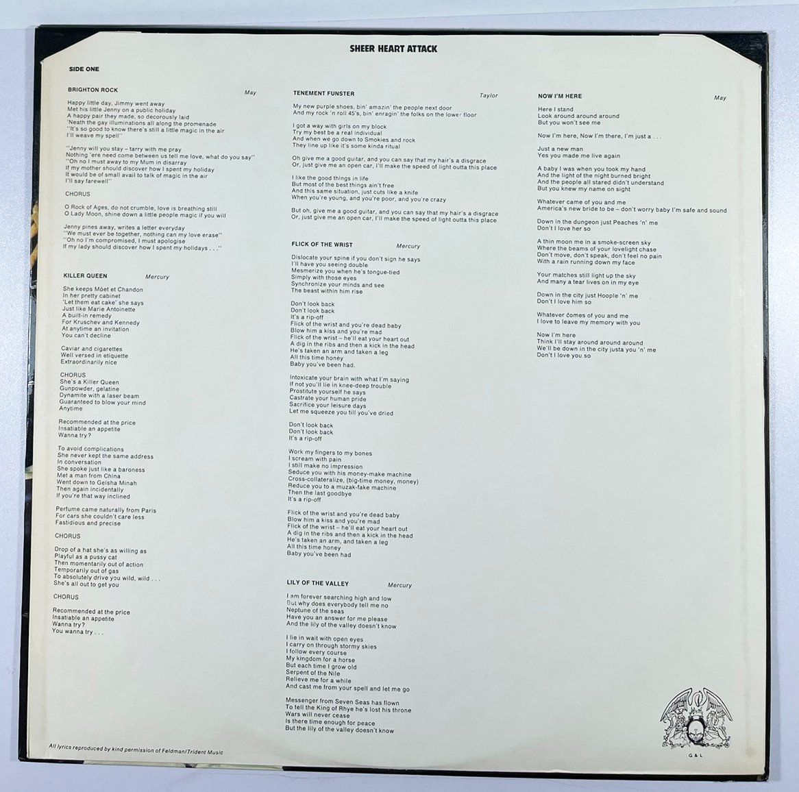 Dischi in vinile: LP: QUEEN - Sheer Heart Attack – Nuovo (secondo la descrizione) da Frenkendorf venduto da Yard-Sale-2000 5