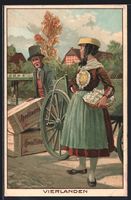 Vierlanden, Mädchen in Tracht, Lieferan