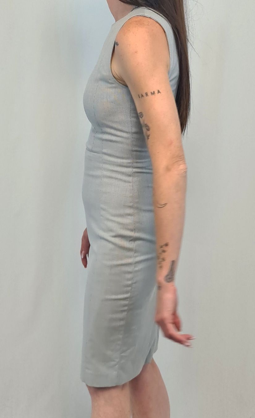 Temperini: Robe crayon grise Taille 34 – Usato da Couvet venduto da Nawra_26 1