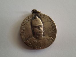 Medaille General Wille 1914   Durchm. 27 mm