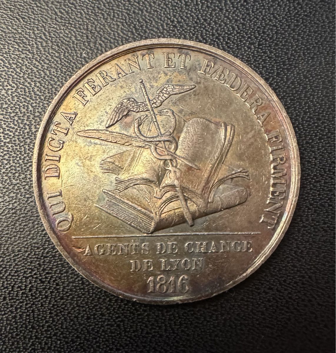 Medaglie: France Jeton Lyon 1816 – Usato da Meilen venduto da coins4sale