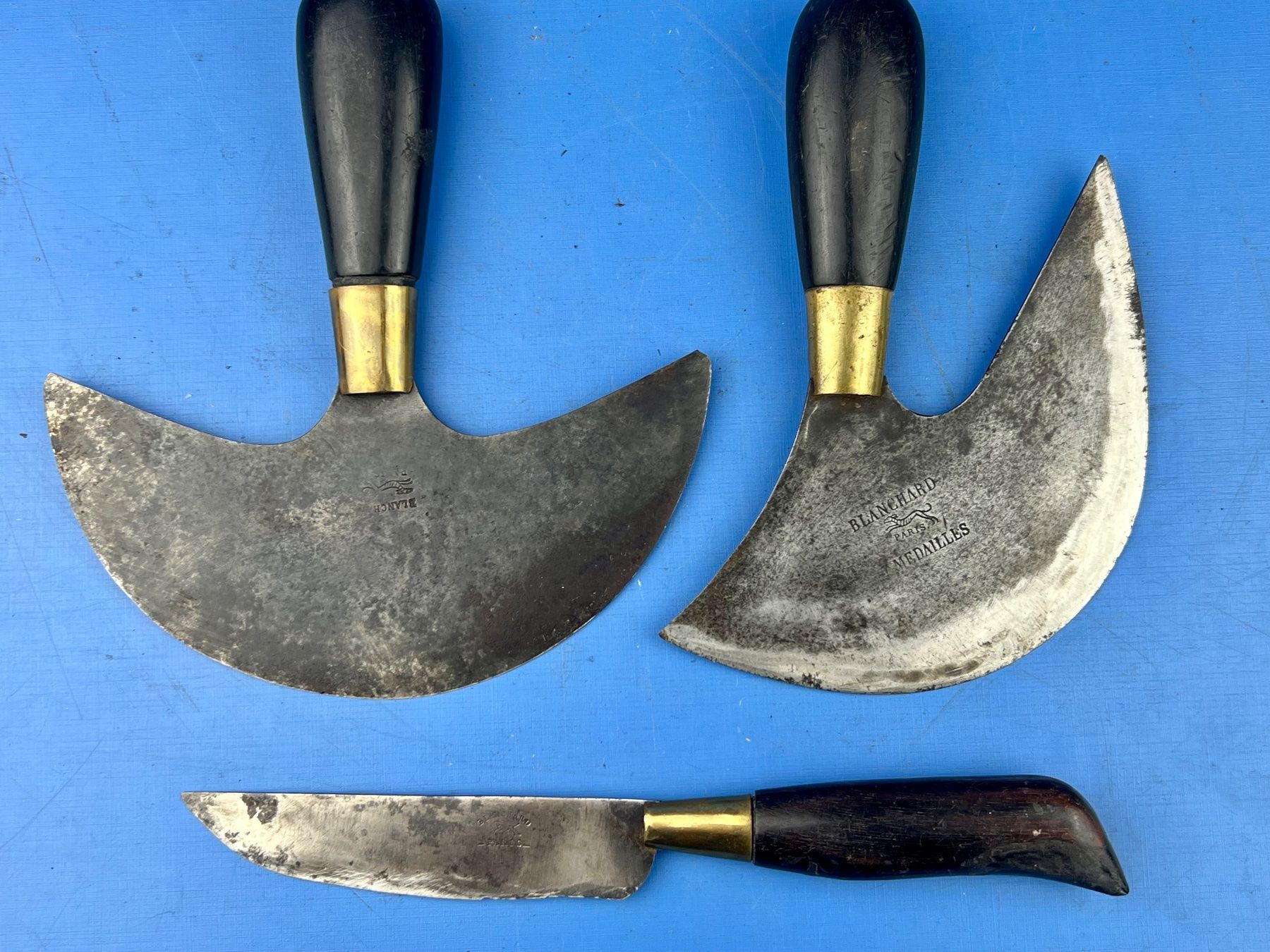 Besteck: 3 antike Blanchard Sattlermesser – Gebraucht aus Unterengstringen von Gustav03