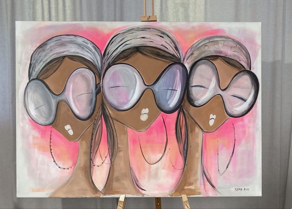 Dipinti: Bild Acrylic on canvas 1m x 1.40m – Nuovo (secondo la descrizione) da Basel venduto da YanaR10