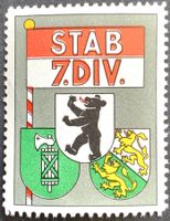 Soldatenmarke 2.WK, Stab 7. Division, Wi Kdo 71