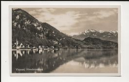 AK ca.1930 Vitznau Abendstimmung LU