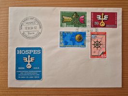CH-Brief aus 1954 Hospes - Zustand gemäss Bilder