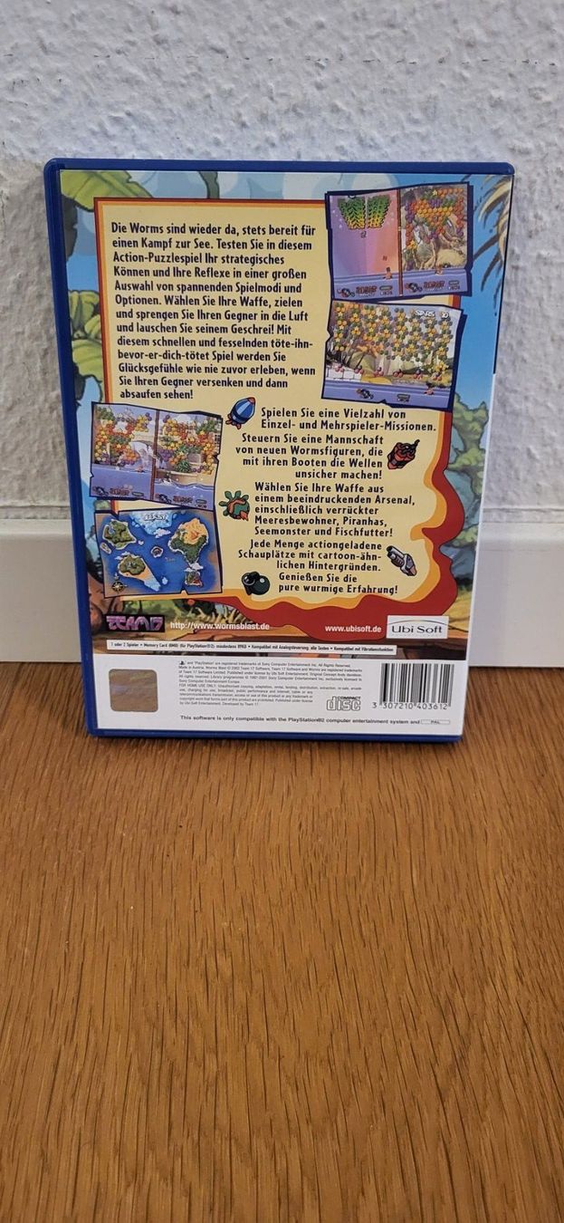 Sony Giochi: PS2 - Worms Blast – Usato da Münsingen venduto da DigitaleSpielecke 1