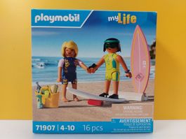 PLAYMOBIL 71907 Surfschule - Surfer mit Surfbrett NEU