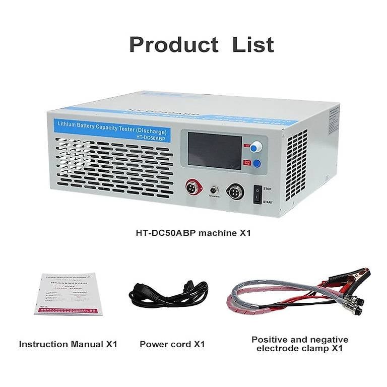 Misurare: HT-DC50ABP 120V 50A Batterie-Entladetester – Nuovo e nell'imballaggio originale da Malans GR venduto da BUYBEST-Schweiz 7