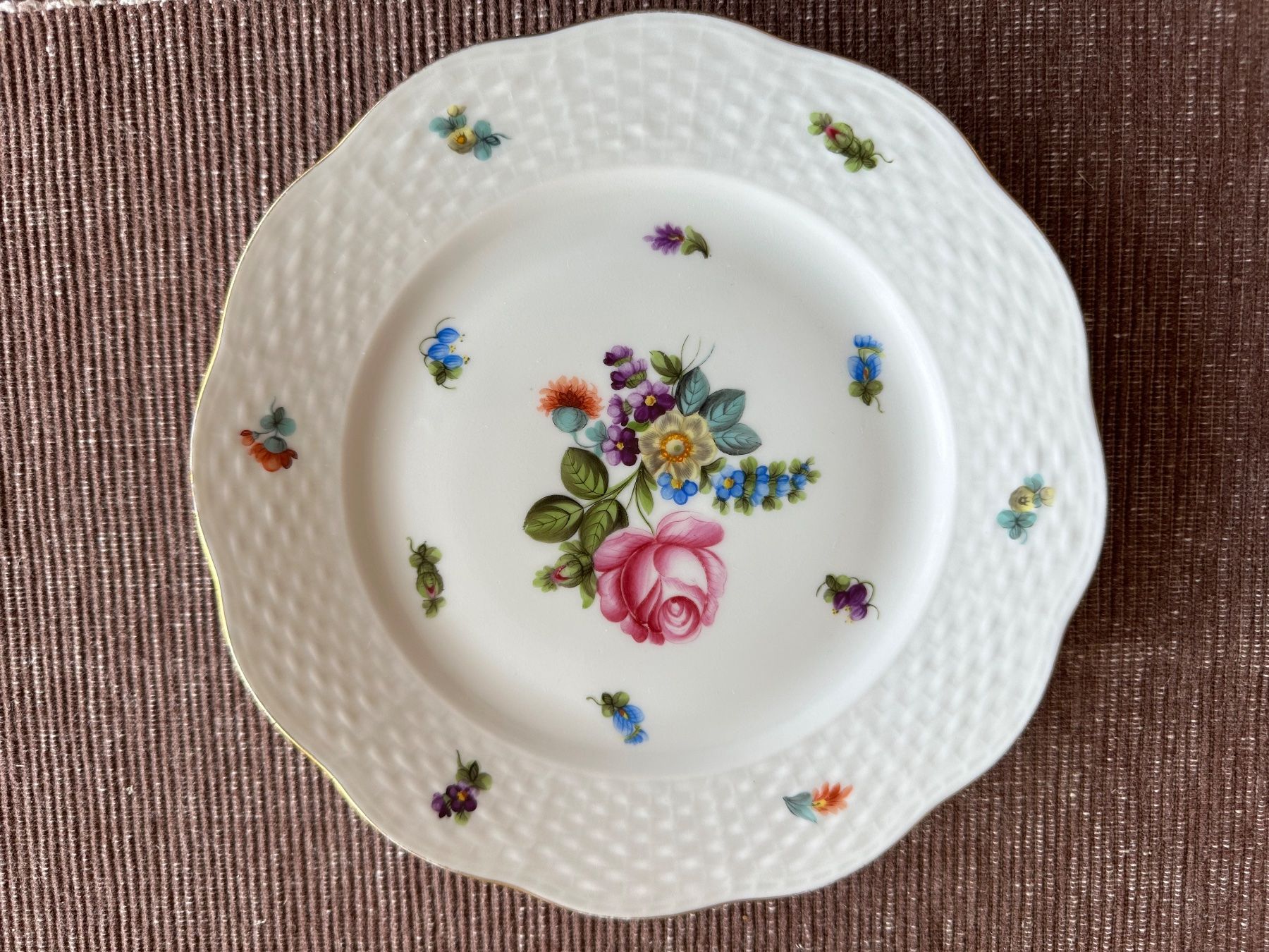 Piatti: Herend Kuchenteller 19 cm – Usato da Herbriggen venduto da Sehrazade