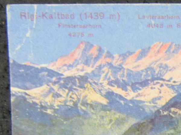 Cartoline postali: RIGI-KALTBAD HOTEL LU AK BUG – Usato da Ettingen venduto da Hausi4711 2