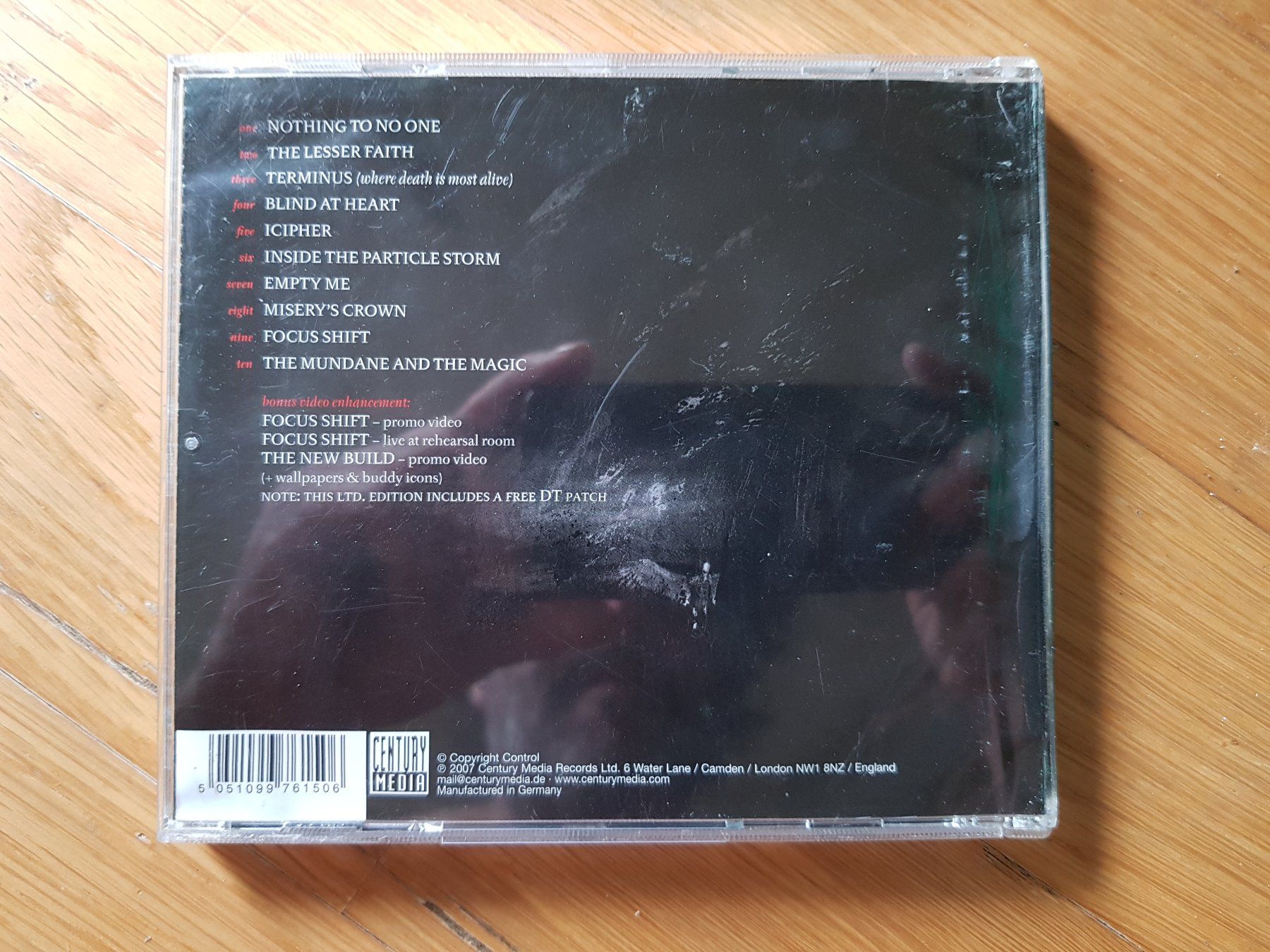CDs: DARK TRANQUILLITY - FICTION – Gebraucht aus Martigny von yan_7tnz 1