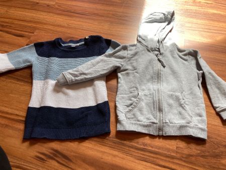 Pullover und Kapuzenjäckchen Smile