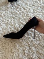 Damen Pumps Schwarz Grösse 40 spitz