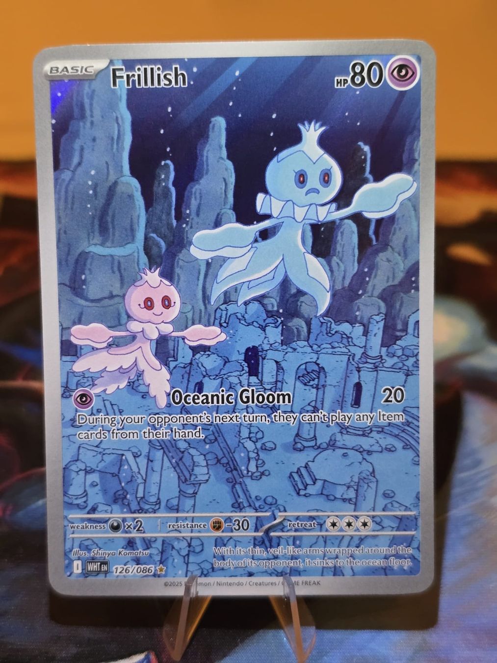 Pokémon Sammelbilder & Trading cards: Quabbel (WHT 126) – Gebraucht aus Lenzburg von AkuyakuTCG