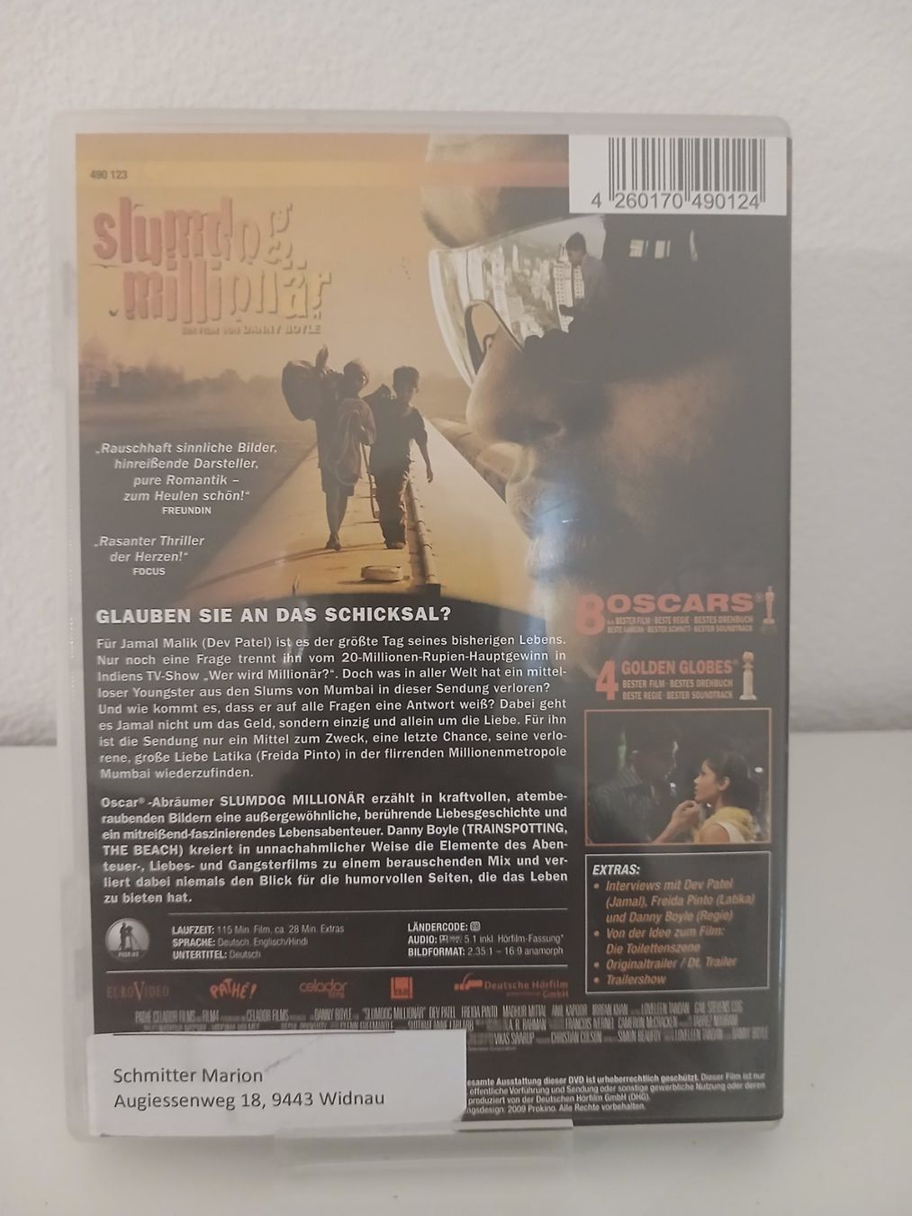 Tous les DVDs: Slumdog Millionaire – D'occasion à St. Margrethen SG par SamusAran 1