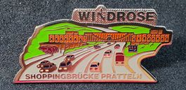 BB074 - Pin Autobahn Shoppingbrücke Pratteln WINDROSE