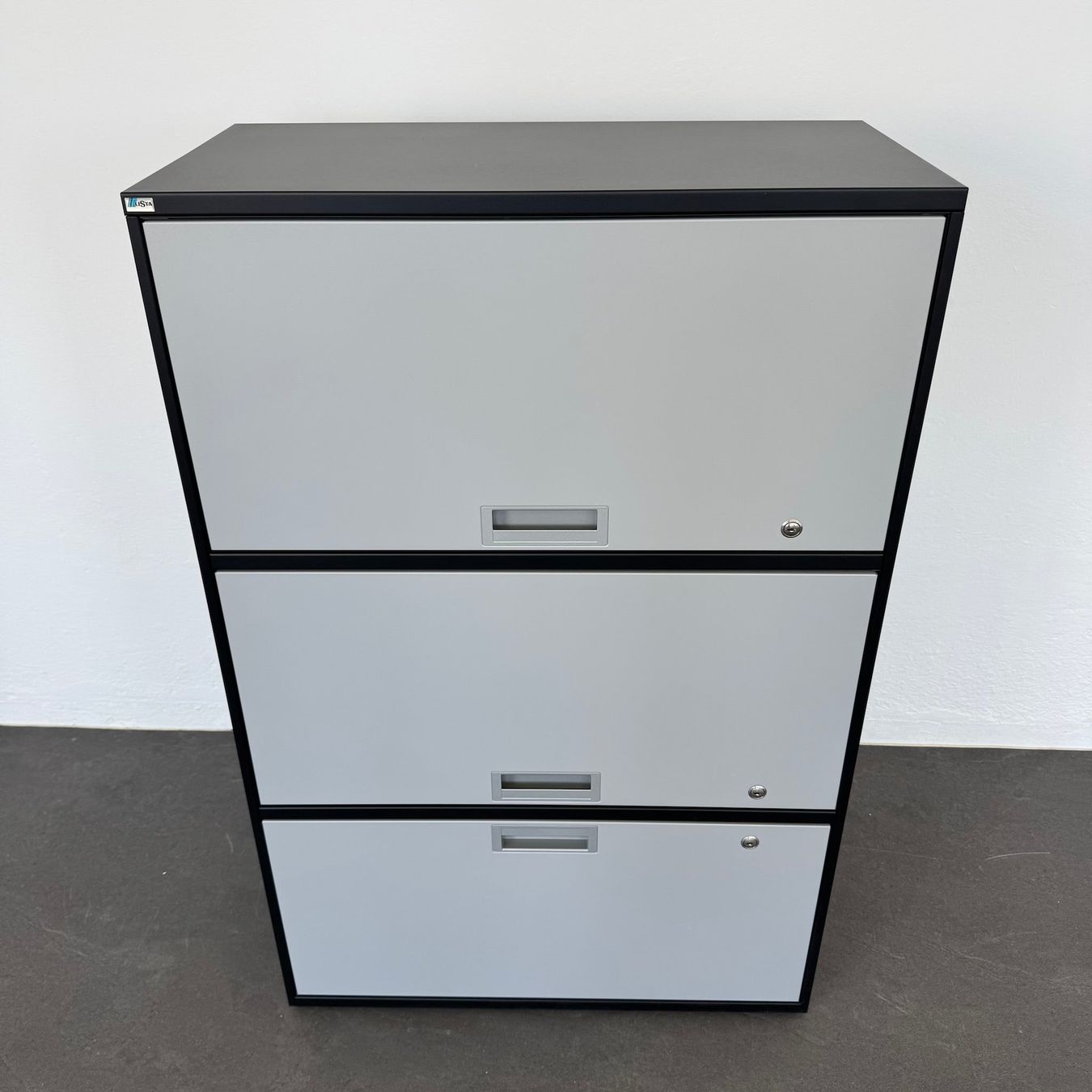 Lista Schränke: Lista Office LO Qub Modul-Kombination 3-OH 800mm - – Gebraucht aus Schönenwerd von mcofficeshop
