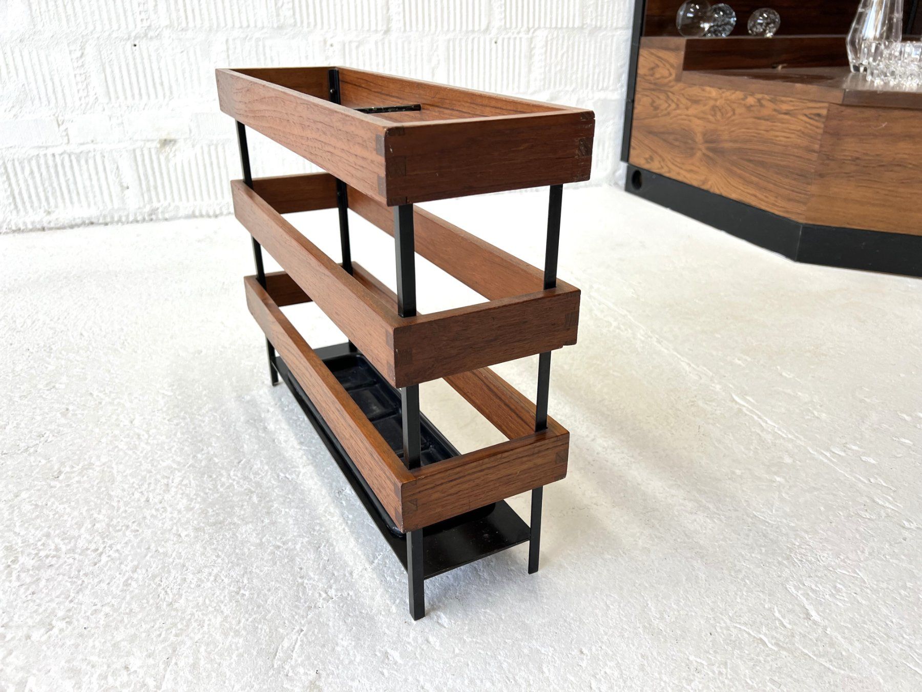 Sonstige Büroeinrichtungen: Vintage Teak - Schirmständer – Gebraucht aus Walzenhausen von stilvollwohnen 1