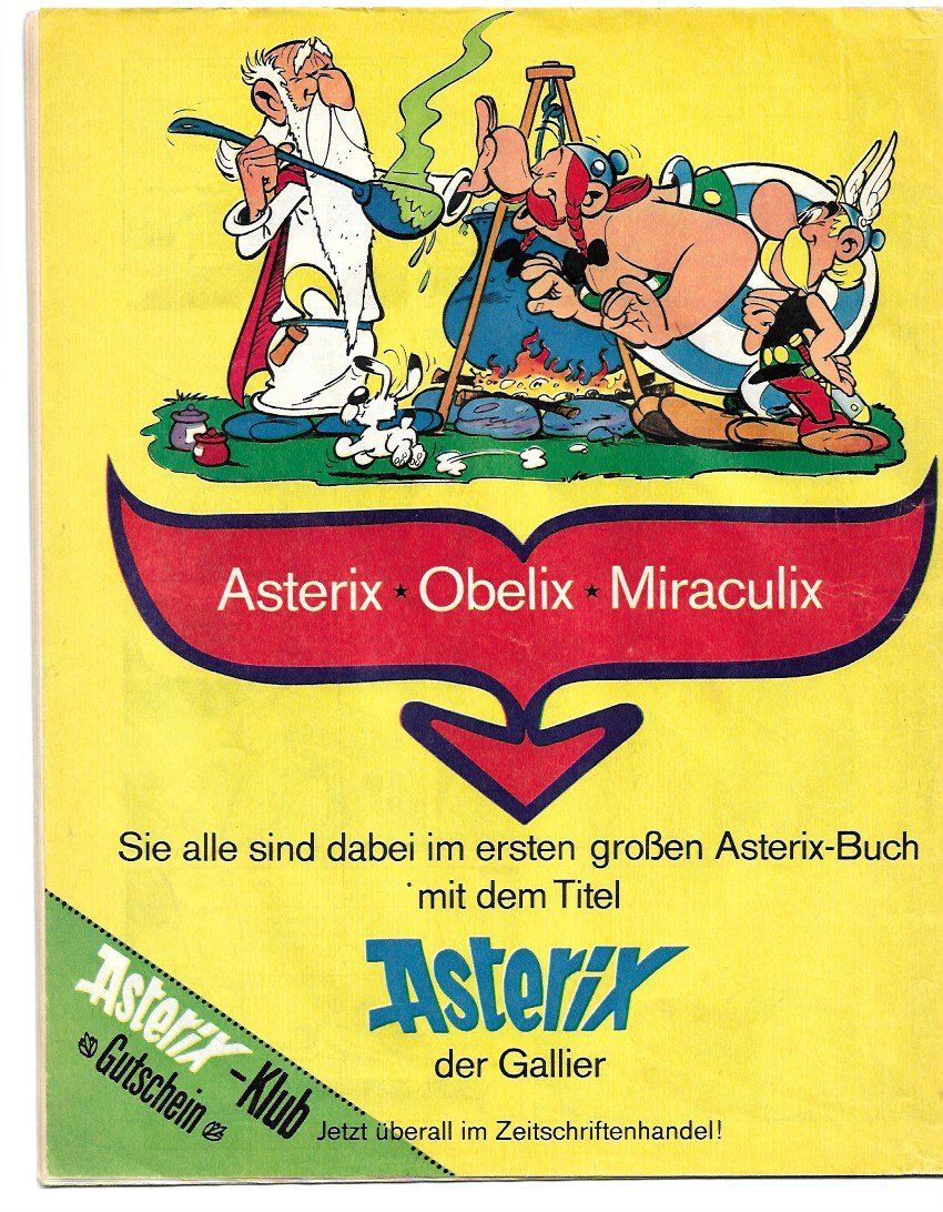 Comics: MV Comix Nr 2 1969, Asterix, Obelix, Dan Cooper, Mickyvision – Gebraucht aus Winterthur von Wolfensberg 1