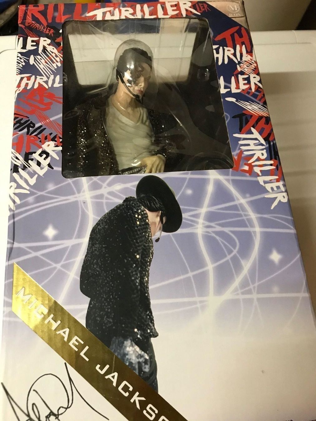Statuette: Michael Jackson Figur – Nuovo e nell'imballaggio originale da Zeiningen venduto da Rakkon1