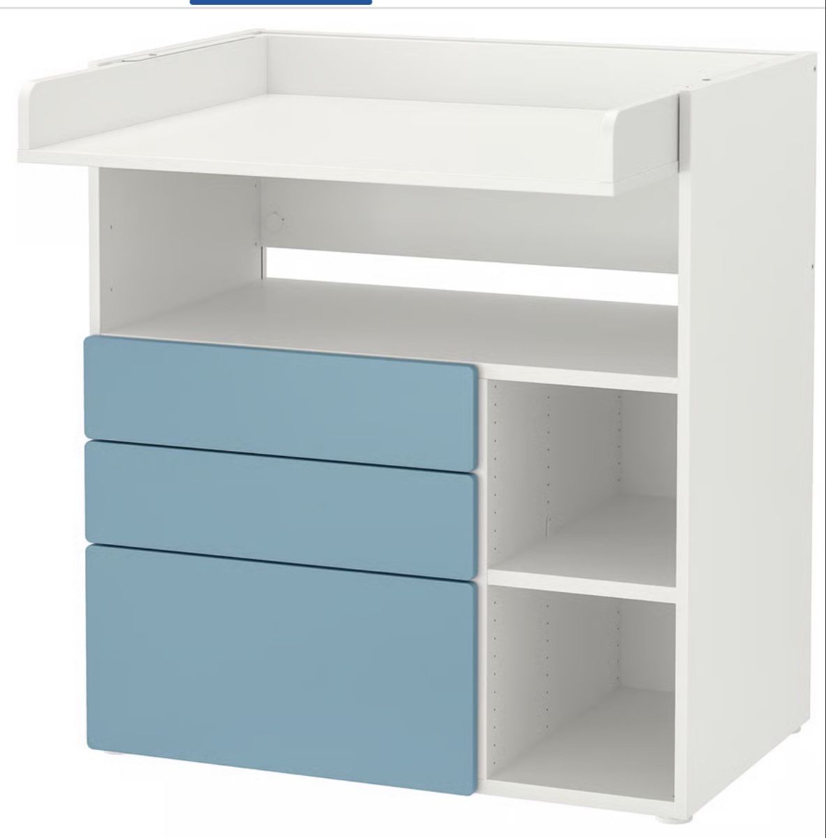 Ikea Wickeltisch & Zubehör: Wickelkommode Ikea Smarstad – Gebraucht aus Zürich von CorinaIngrid