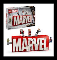 LEGO Marvel 76313 Marvel Logo neu 931 Teile Ironman Hulk