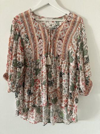 FROGBOX Sommer Tunika Bluse, Top Zustand! Leicht