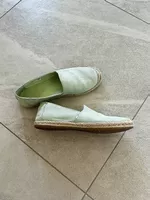 TOMS Espadrilles Wildleder Salbeigrün Gr. 8