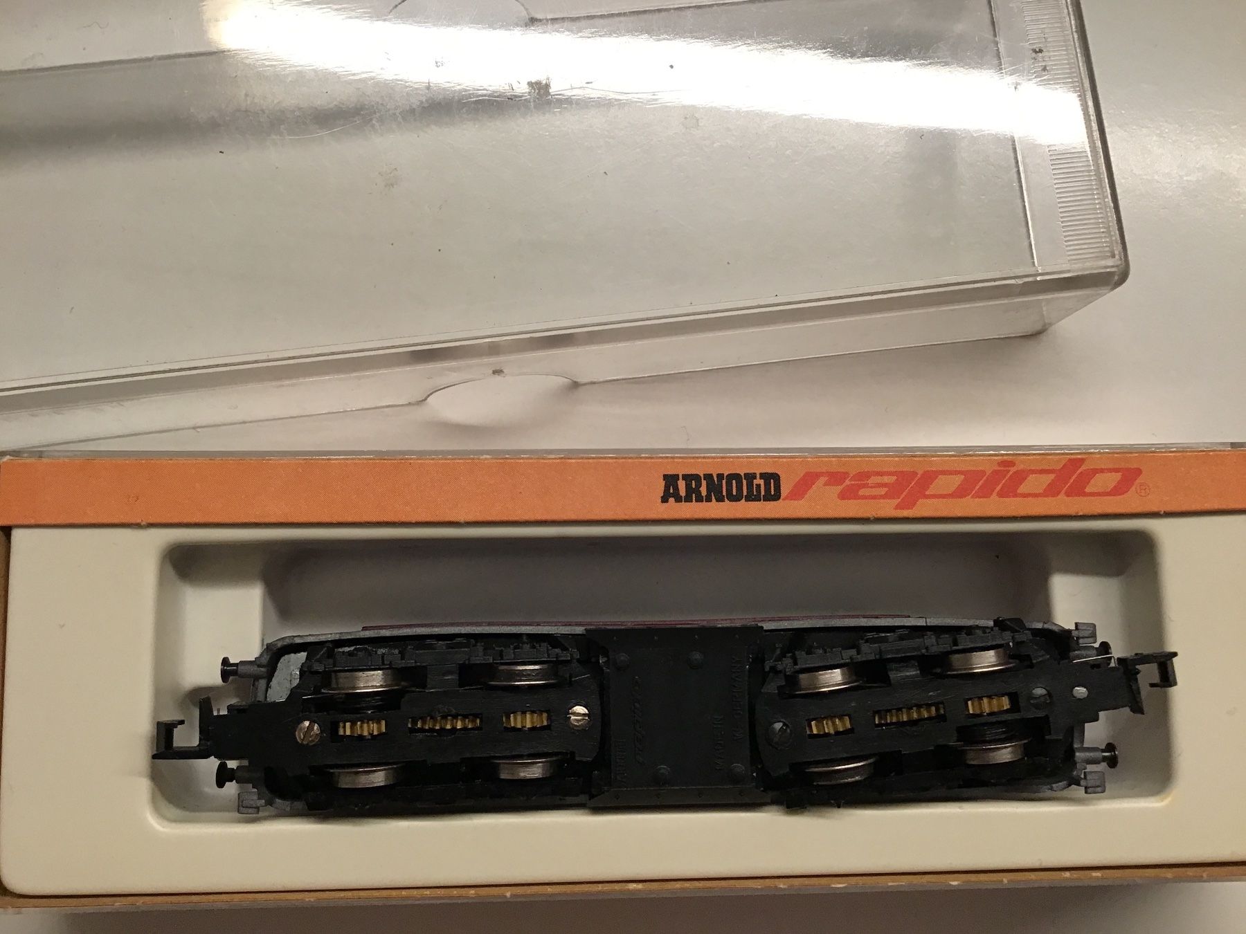 Arnold Modellini di ferrovie: ARNOLD N DIESELLOK ANTIK – Usato da Männedorf venduto da Modellbau-wyss 4