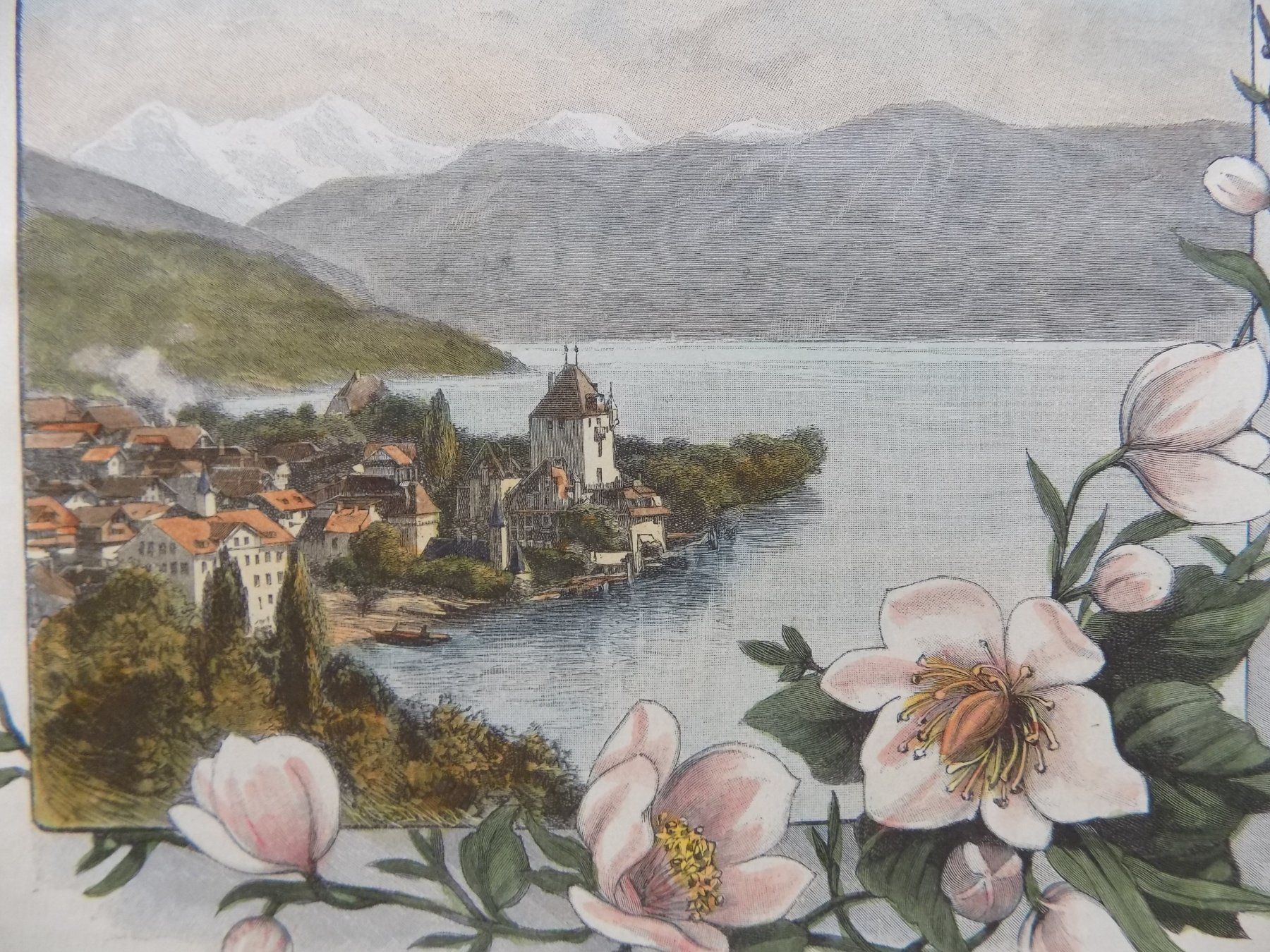 Stiche: Oberhofen koloriert – Gebraucht aus Risch von Rischli15 2