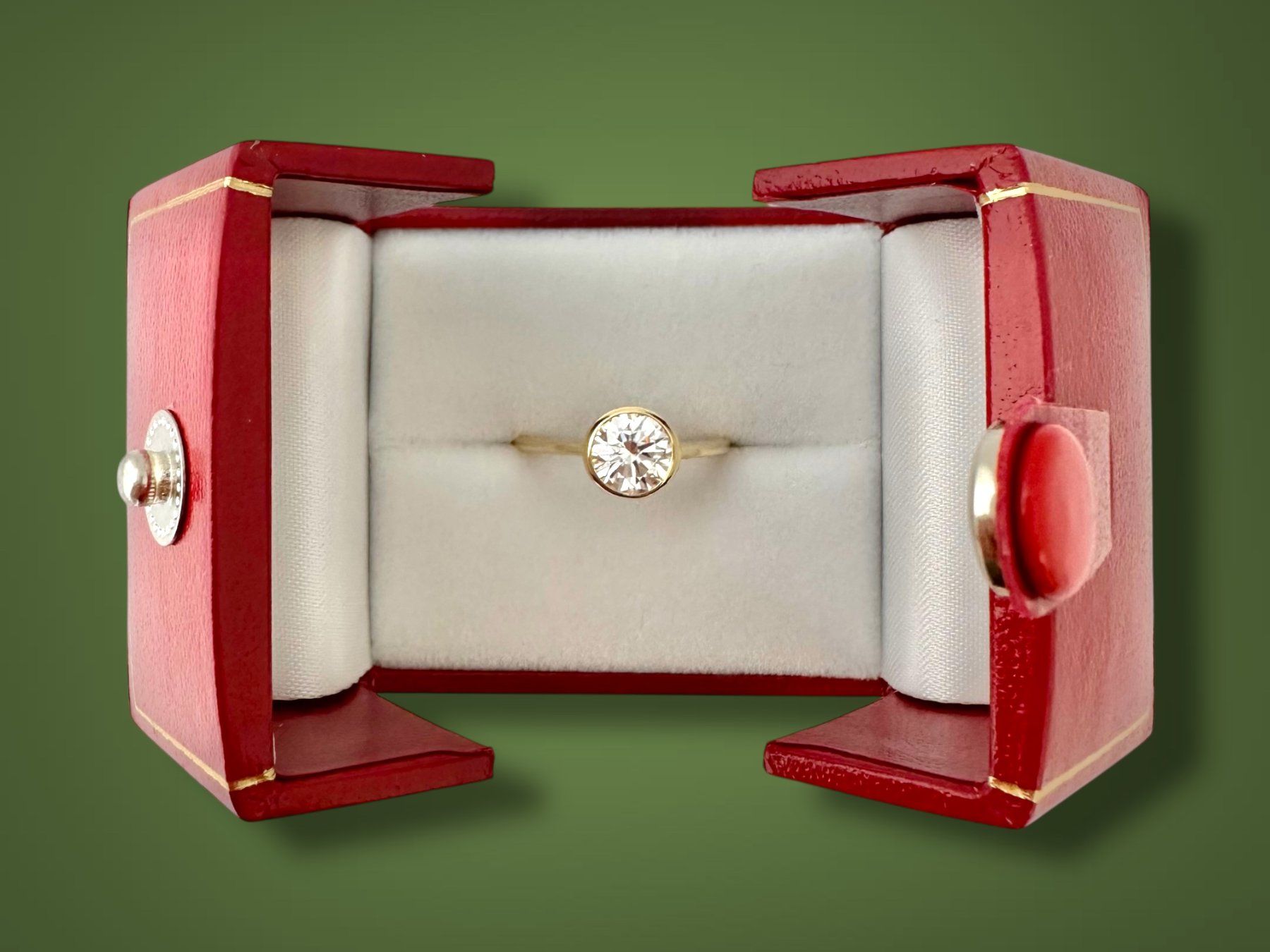 Anelli: PONTI & CIE, Genf, Diamant - Ring, ca. 1.05 ct – Usato da Zuzwil SG venduto da artimmo 7
