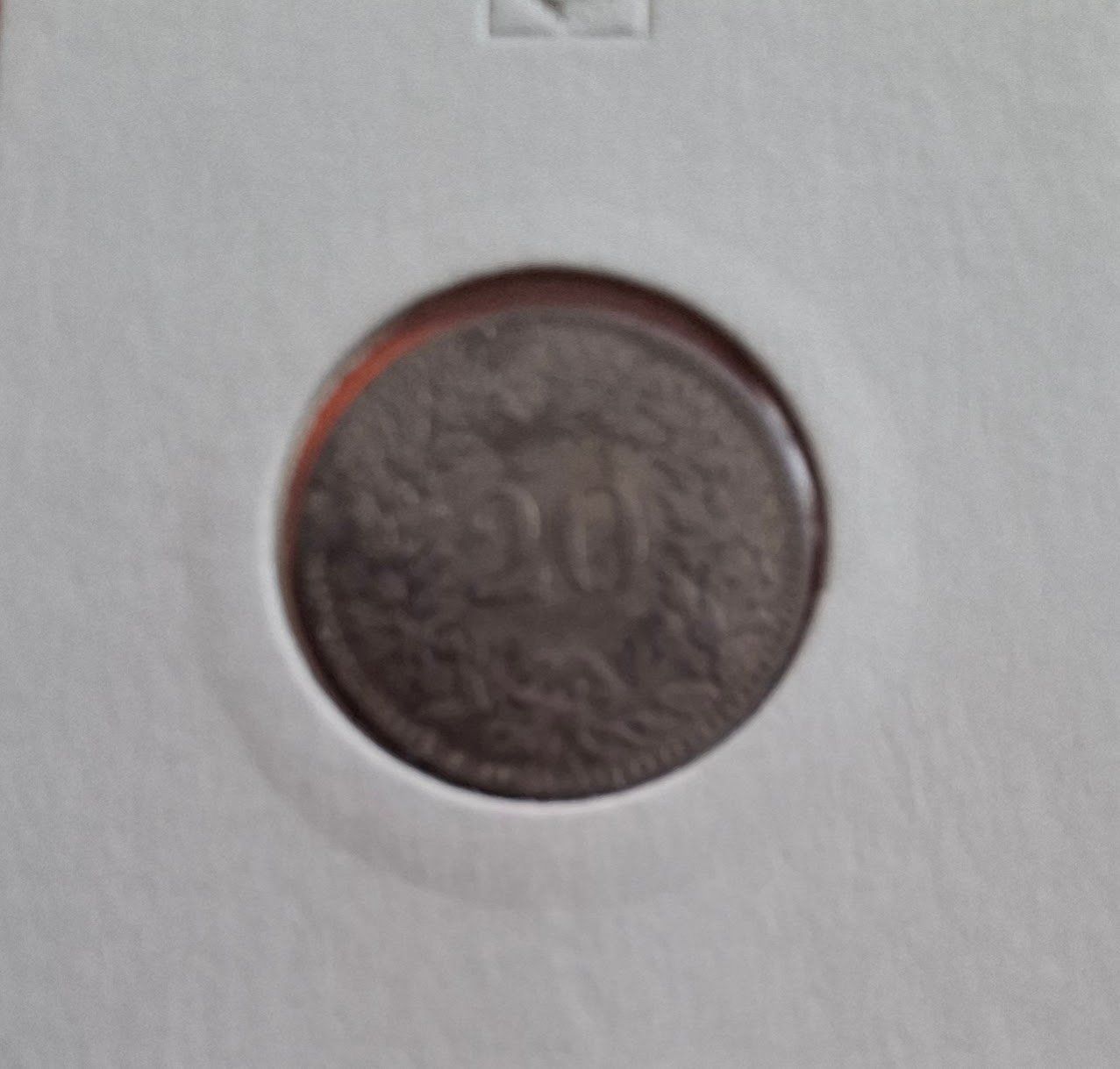 Tutti le monete: CHF 0.20 1859 Schweiz S-SS – Usato da Fribourg venduto da Kiki020 3