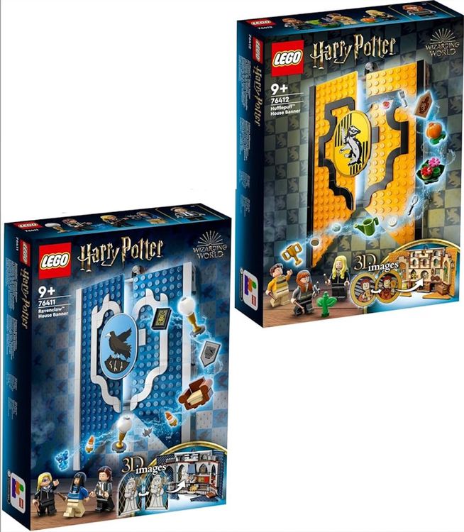 LEGO Harry Potter Hausbanner Hufflepuff™ sur | Ravenclaw™ Acheter Ricardo und