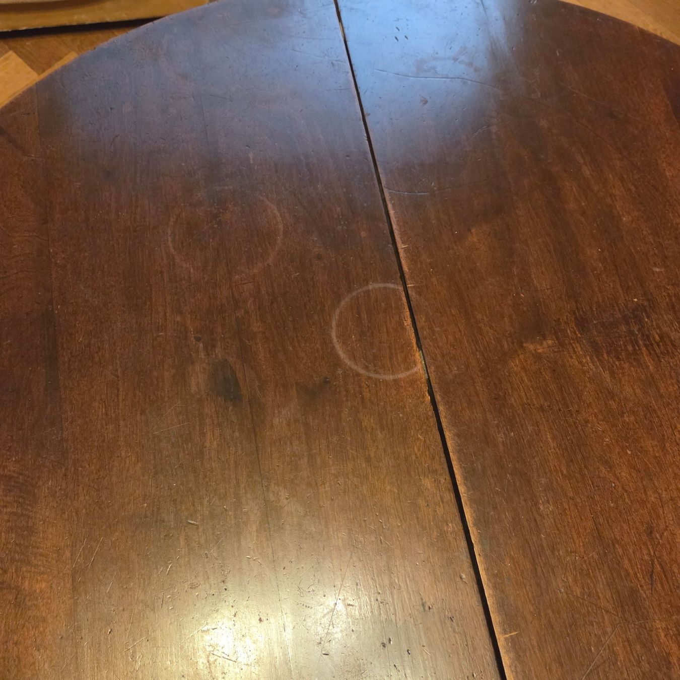Tische: Table ronde ancienne extensible – Gebraucht aus Conches von mrp_qpt5 4