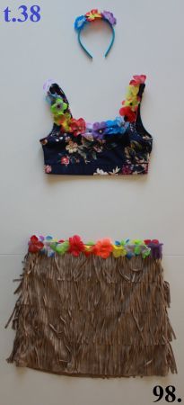 Costume danseuse Hawaïenne / Hawaiianische Tänzerin t. 38